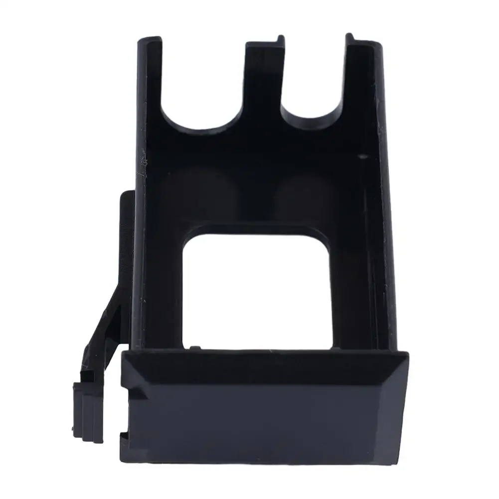 EQ7545R Acoustic Guitar Pickup Parts Battery Case Holder, Easy Replacement Access, Made Of Sturdy ABS Material, Black