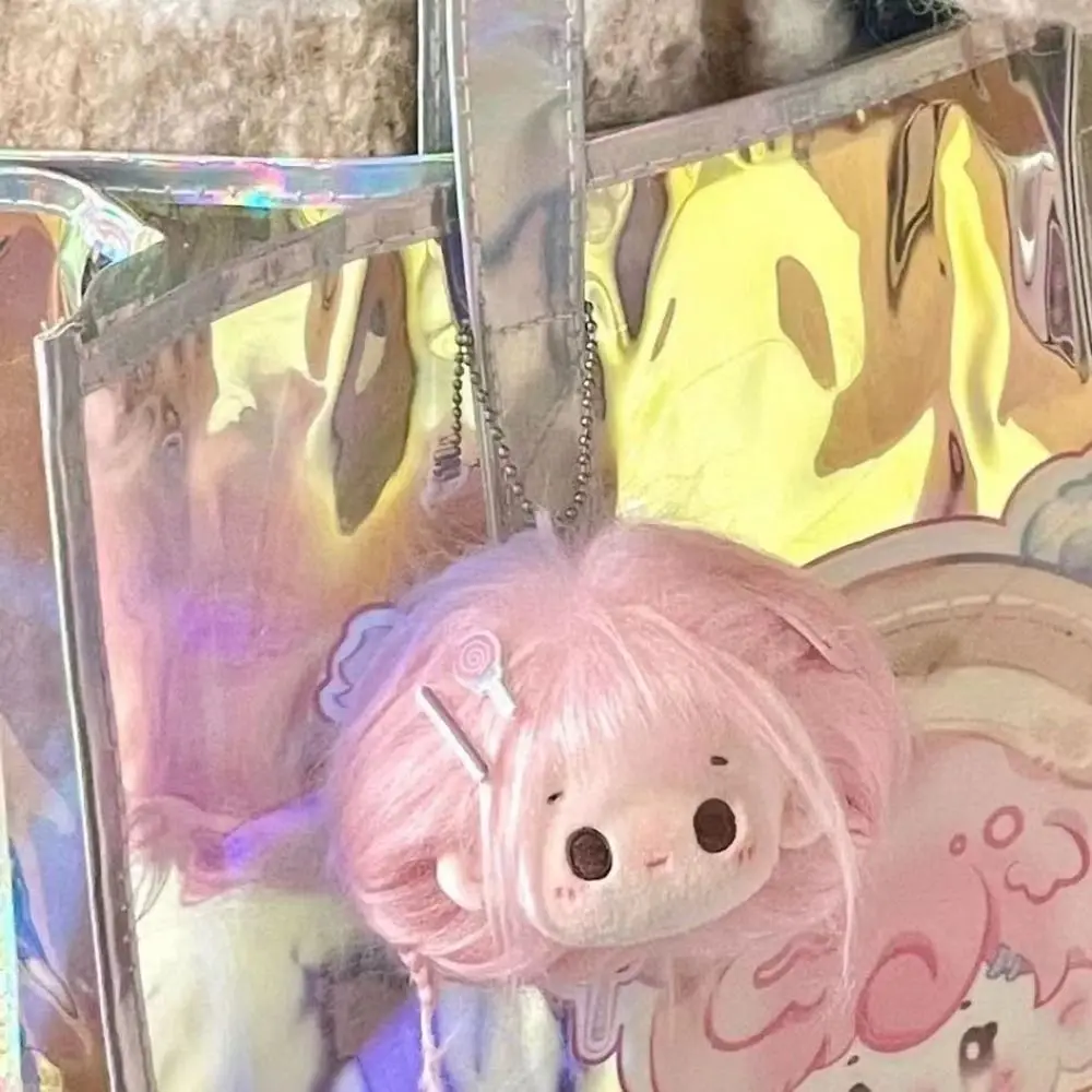 

Новый кавайный брелок с рисунком, милый мультяшный кулон для сумки, брелок для пары влюбленных, хлопковая игрушка, мини-подвеска для ключей