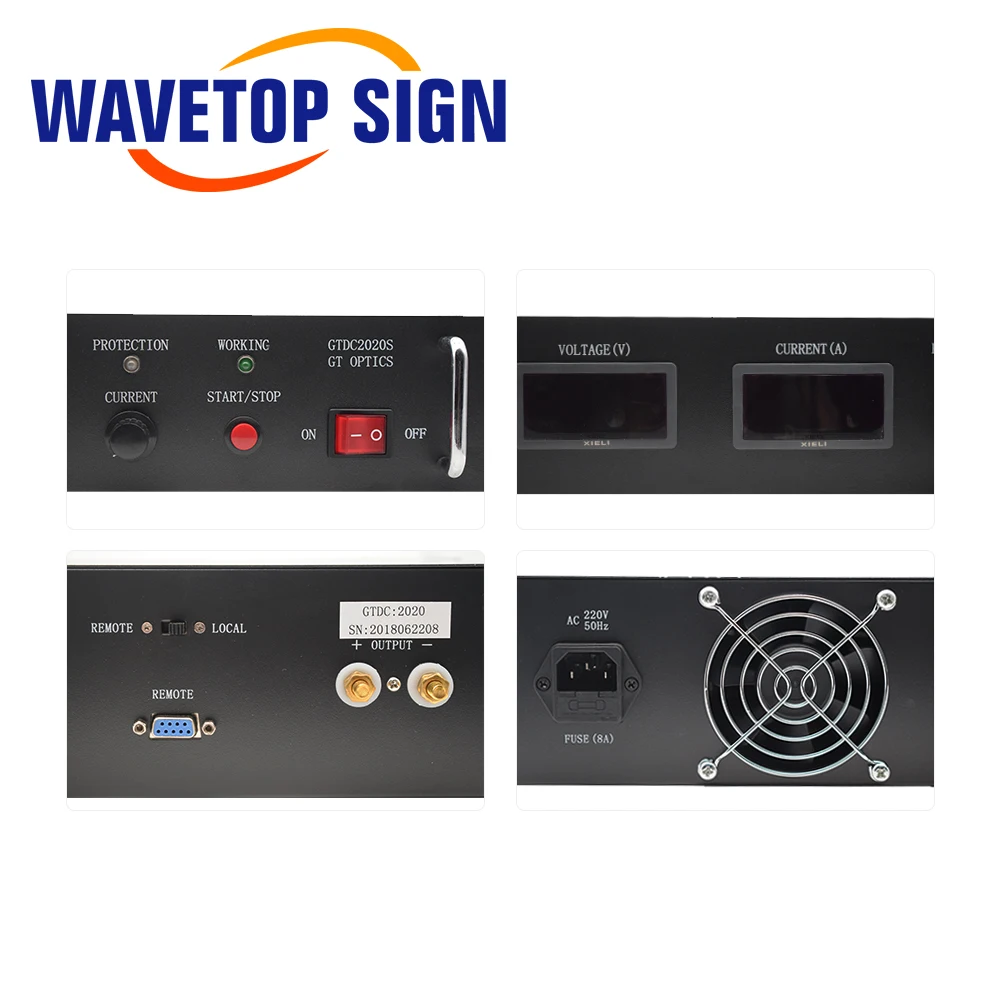 Источник питания для лазера WaveTopSign YAG GTDC-2020S GTDC-2415 50 Вт GTDC-2425 75 Вт для лазерного сварочного аппарата YAG