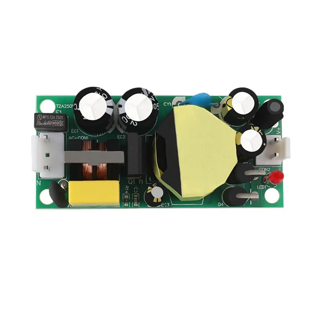 Compact Power Adapter DC Power Converter Module 24W Switching Supply Board for Inverter Current Converter 12V to 110V System
