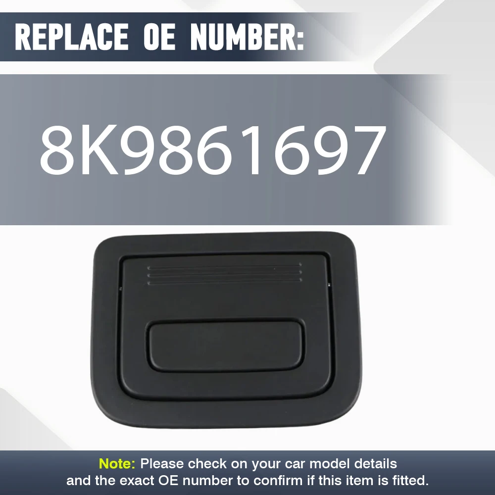For Audi A3 Hatchback (8VA) 2014 2015 2016 A4 allroad 2010-2016 Rear Trunk Liner Cargo Boot Carpet Handle Cover 8K9861697