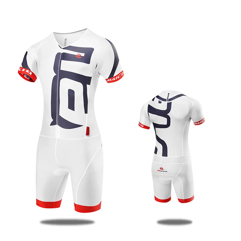 Mieyco Herren-Triathlon-Skinsuit, schnelltrocknender Einteiler, Tri-Anzug für Radfahren, Laufen, Schwimmen, Rennen, Team-Bike-Sportbekleidung – Detail 16