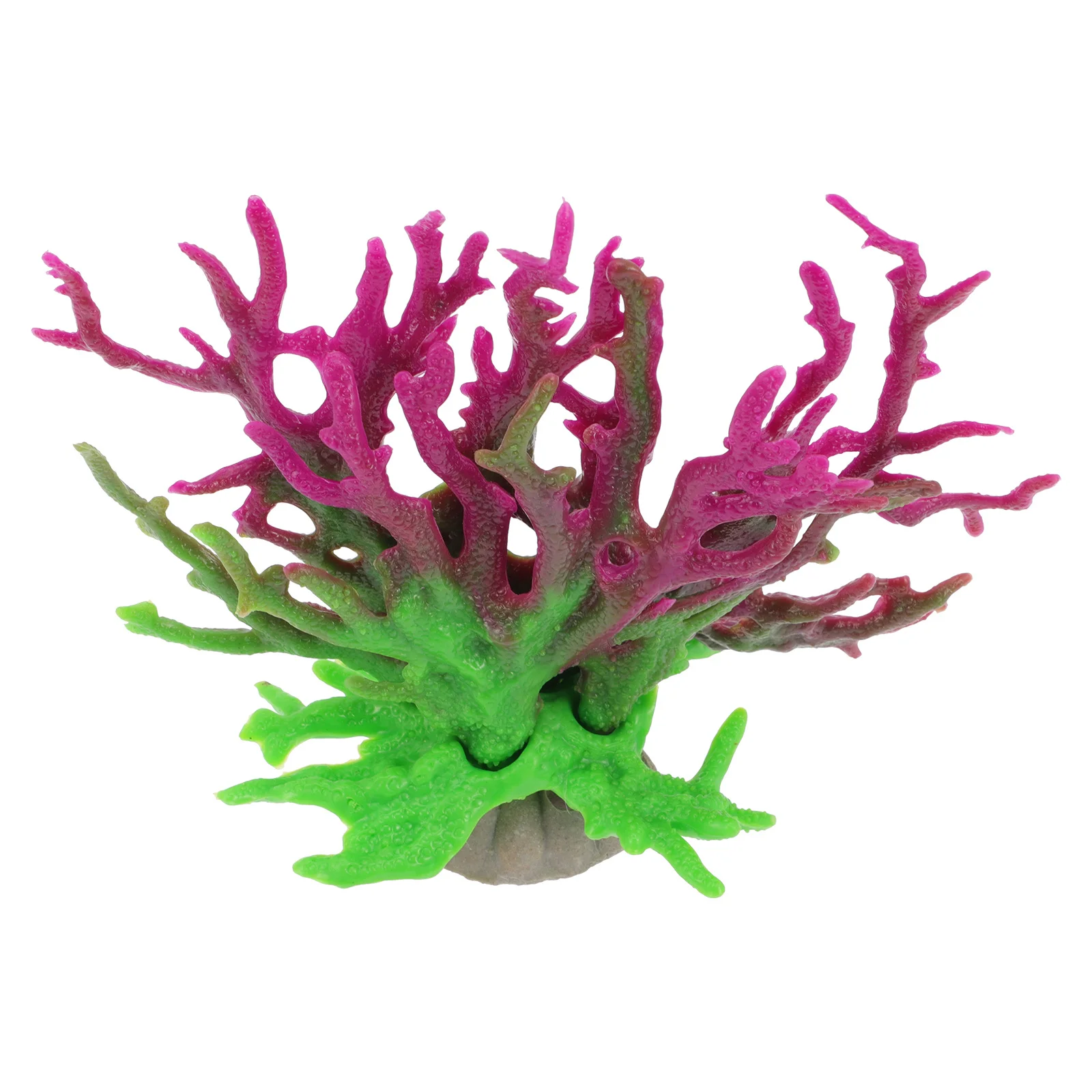 

Simulation Resin Coral Tree Artificial Aquarium Coral Decoration Fish Tank Landscape Ornament Reusable Safe for Freshwater Pets