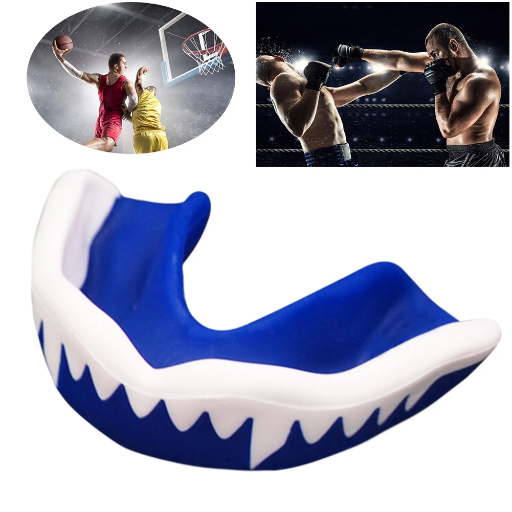 Mouth Guard Teeth Protector Boxing Gum Shield Adults Junior Mouth Guard for Football Wrestling Hockey Lacrosse Boxing