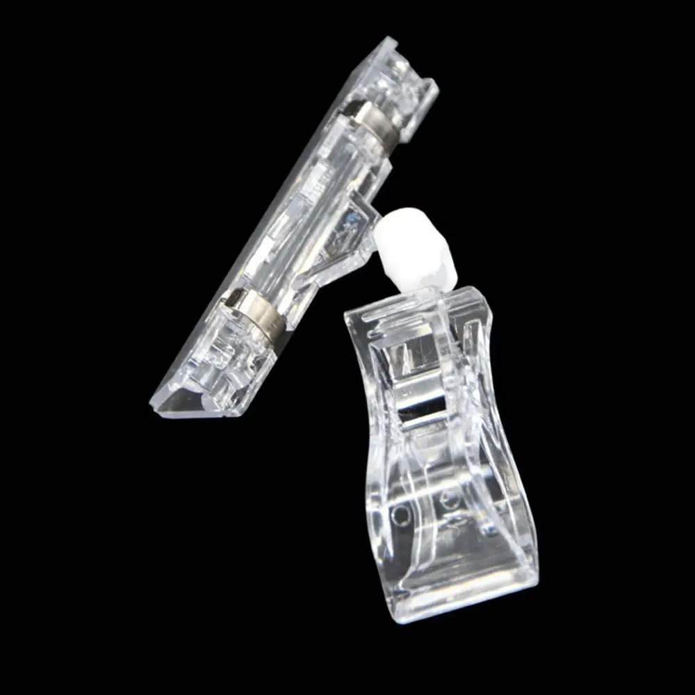 3/5pcs Clear POP Advertising Clips Plastic Sign Display Price Label Tag Clip Holders In Supermarket Retails