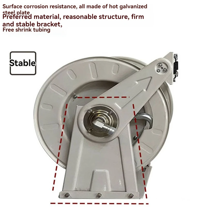 Imagem -05 - Carretel de Mangueira de Reabastecimento Carretel de Armazenamento de Carretel Totalmente Automático Carretel de Mangueira de Encolhimento Pulverizador