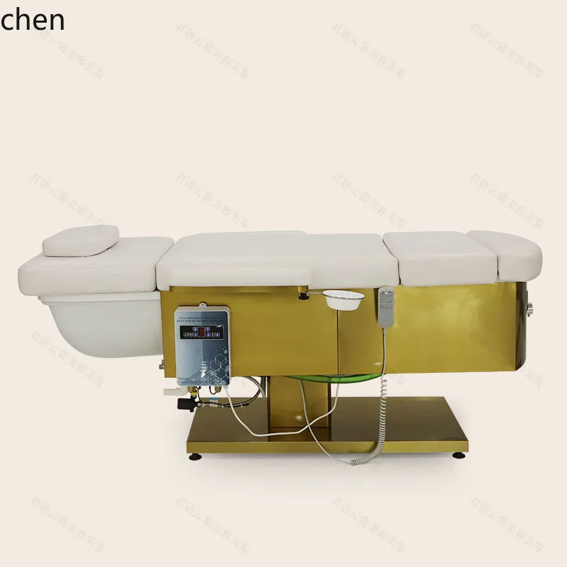 

YXY Beauty Salon Shampoo Bed Foot Bath Integrated Bed Full Reclining Massage Foot Bath Hair Salon Washing Bed Health Care