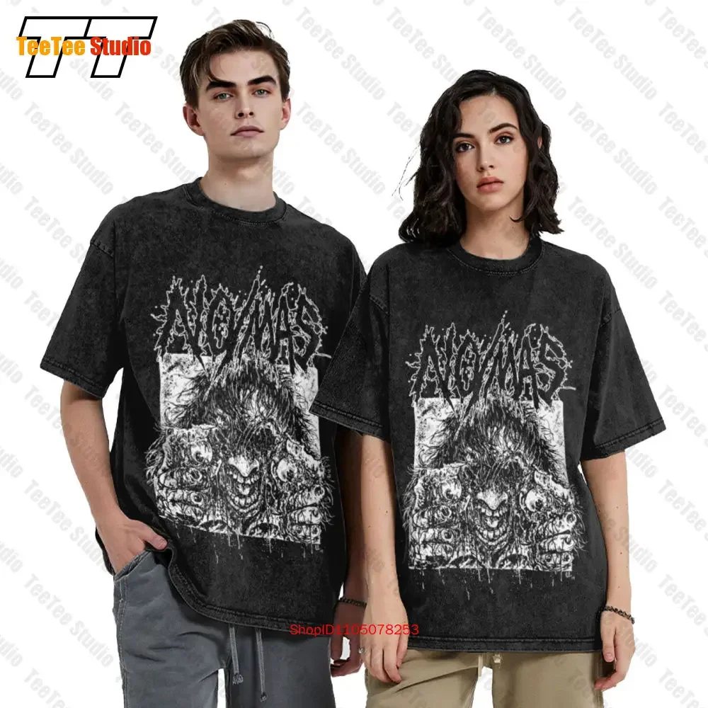 No Mas Last Laugh Assuck Disrupt Napalm Death Grindcore Wormrot Vintage Oversized T-Shirt 6BKS