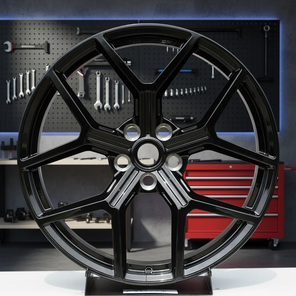*forAluminum Alloy Car Wheels 5x112/114.3/120 PCD 18-28 Inch Forged Black Finish TUV/Lifetime Certified ET Values