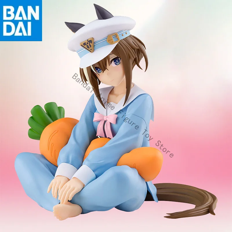 

in stock Original Genuine BANDAI NAMCO BANPRESTO Umamusume: Pretty Derby Relax time Cheval Grand PVC 11cm Figure model toy gift