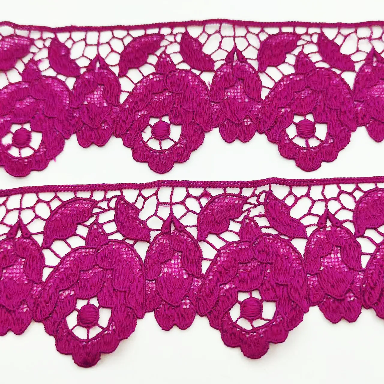 

Ширина 6,5 см, вышитая кружевная бейка с розами, гипюровая аппликация, воротник, отделка декольте, шторы, платья, кружевные швейные аксессуары