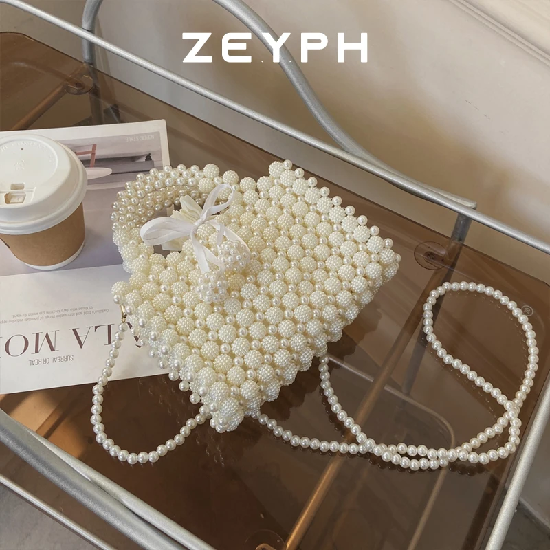 

Zeyph Simple Pearl Weave Small Square Bag Medium Women s Four Seasons Shoulder Bag Small Purse Crossbody Bag
