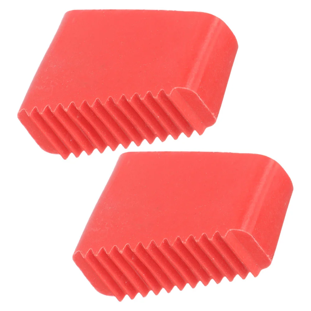 

2 Pcs Floor Mat Rubber Ladder Feet Outdoor Protector Protective Covers Accessories Retractable