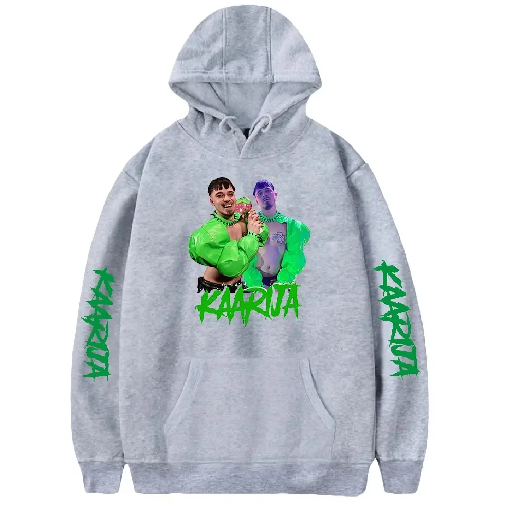 Kaarija-Cha Cha Cha Hoodie Para Homens E Mulheres, Pulôver de Manga Comprida, Moletons Unisex Streetwear Casual, Roupas da Moda