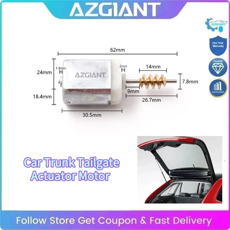 AZGIANT Car Tailgate Lift Motor for 2010-2016 Mercedes Benz E-Class W212 E350 DC12V Trunk Drive Auto Trunk Lid Lock Actuator