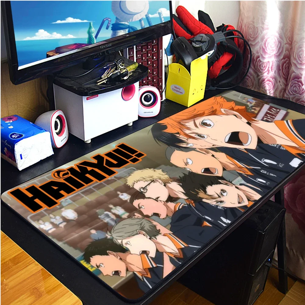 

Mouse Pad Gamer XXL Custom Large Home MousePads Desk Mats Haikyuu Carpet Anti-slip Office Laptop Mouse Mat Desktop Mouse Pad