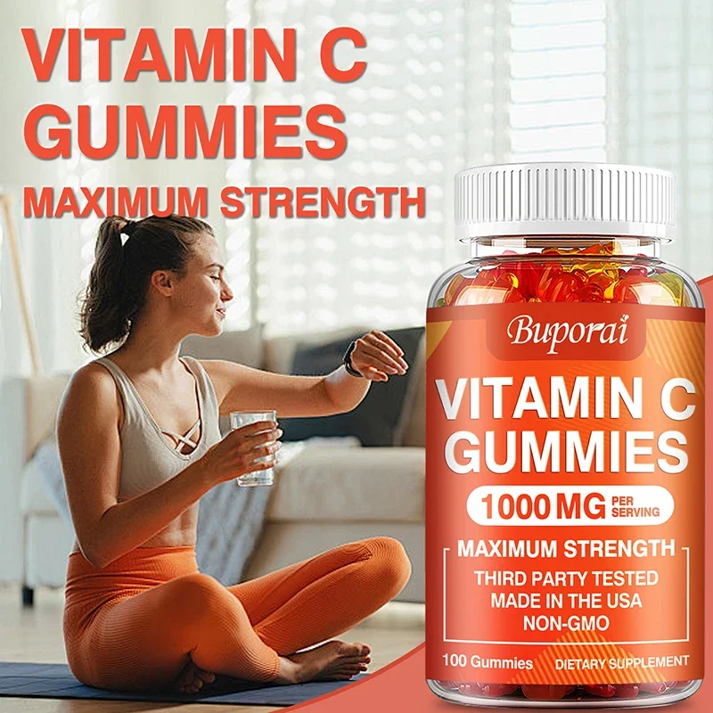 Vitamin C Gummies - Antioxidants, Promote Skin, Hair, Nails and Immune Health