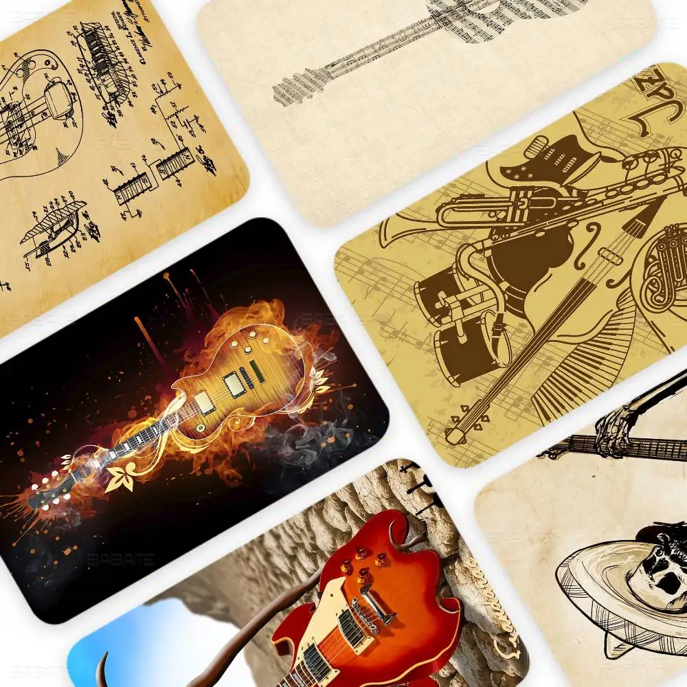 

Guitar Art Anime Young Creidt Card Debit Card Sticker Film Case Front Tape For Small Big Chip No Chip