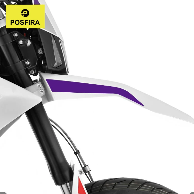 

POSFIRA Motorcycle Front Fender Sticker Vinyl Decals for Aprilia RX125 SX125 RX 125 SX 125 2025 Decoration Accessories