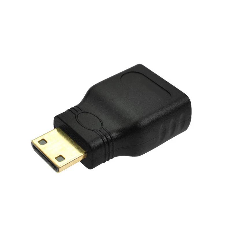 HD Mini Male HDMI-compatible To Standard HDMI-compatible Female Extension Adapter Female To Male F-M HDMI-compatible Converter