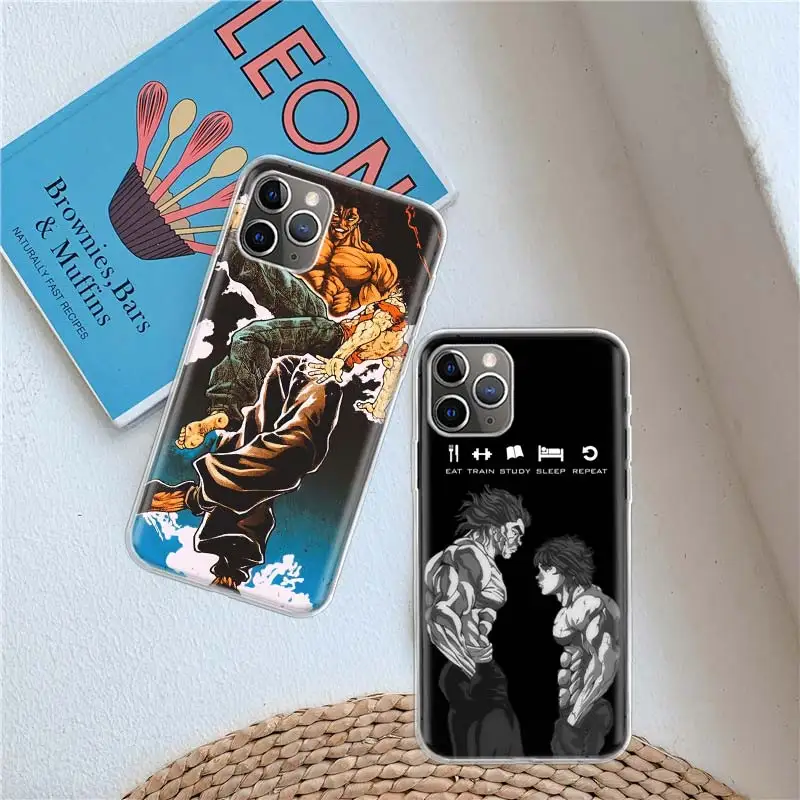 Demonic Mantis Hanma By Vertei Baki Hanma Clear Case For iPhone 11 13 14 Pro 15 Pro Max 12 Mini 16 XR X XS Max 7 8 Plus Cle