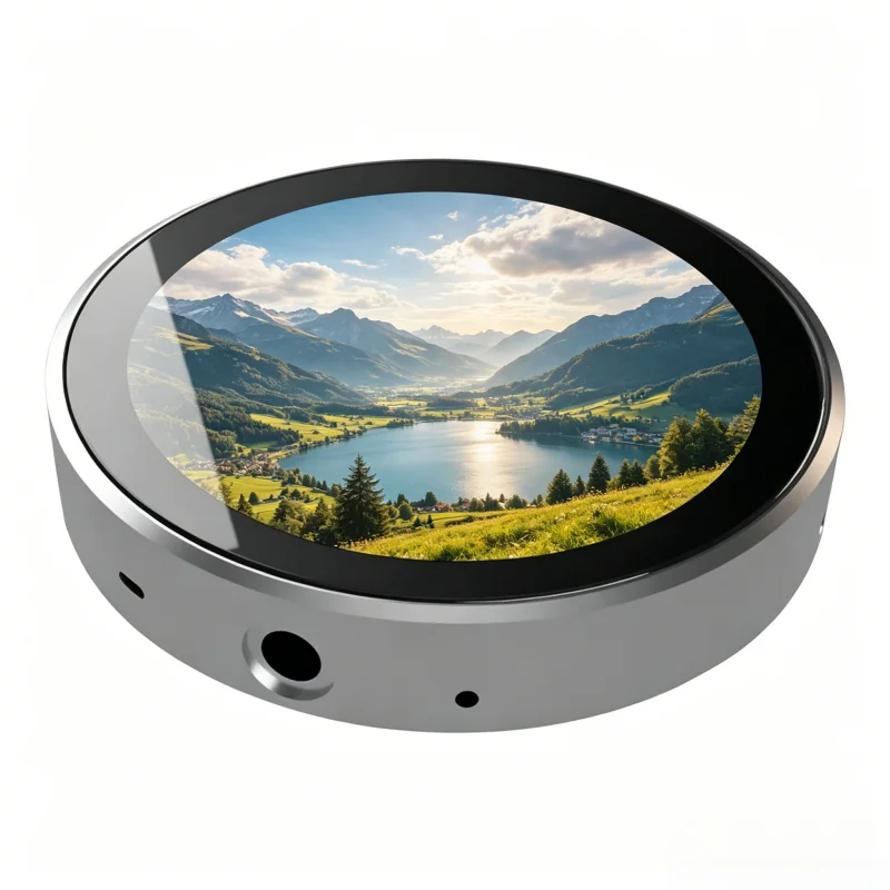 ESP32-S3 1.8-Inch Round Screen QSPI 360 * 360IPS Display 8M PSRAM 16M FLASH Capacitive Touch Intelligent Pickup Audio Spectrum