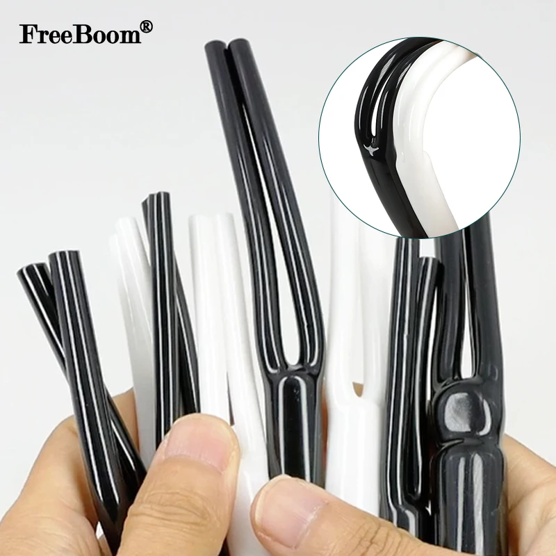Y-shaped PVC Sleeve 7mm 9mm 10mm 12mm 15.5mm No-Shrinkable Y Splitter Pant Boot DIY Speaker Audio Cable Pants Accessory 2-100pcs