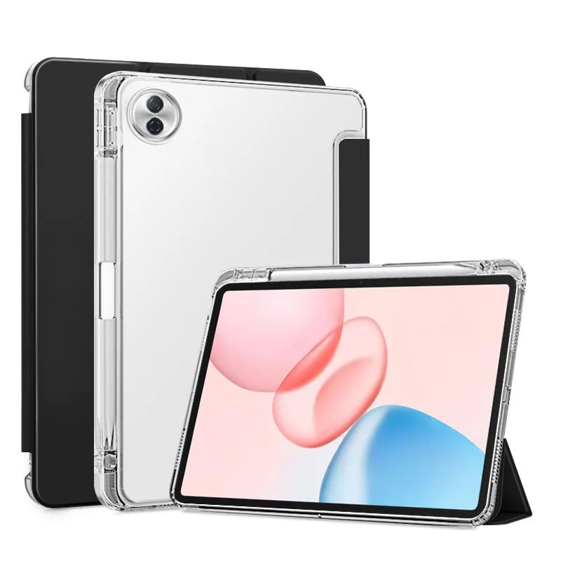 

Чехол для Honor Pad 10 2025, 12,1 дюйма, магнитный, складной, с подставкой и держателем для стилуса, из полиуретана, HEY3-W00/HEY3-W10, 12,1-дюймовый чехол для планшета
