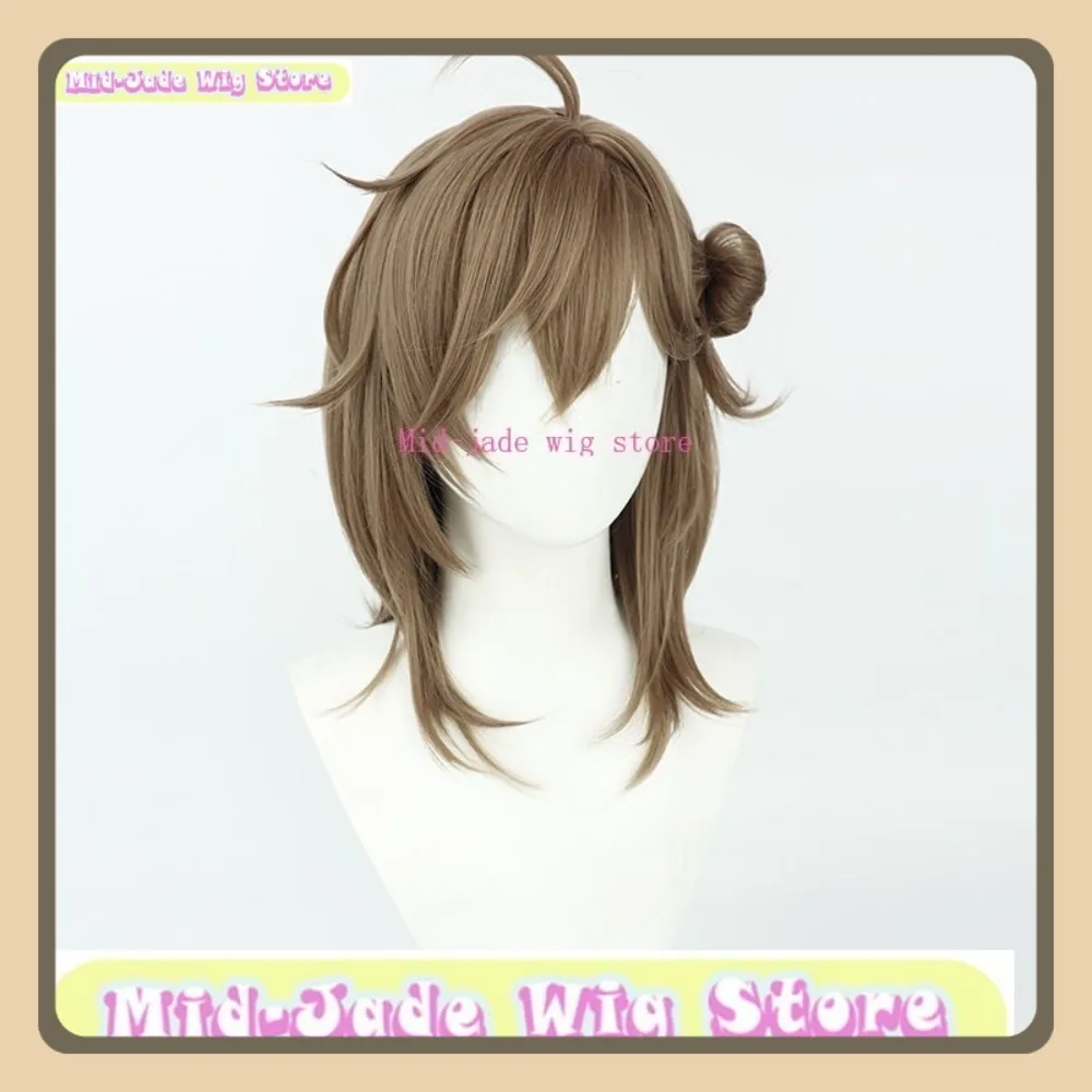 Mid-Jade Perücke Kanae Neues Outfit Cosplay Perücke Anime Spiel Rollenspiel Halloween Party Kostüm Requisiten Kunsthaar Halloween Perücke