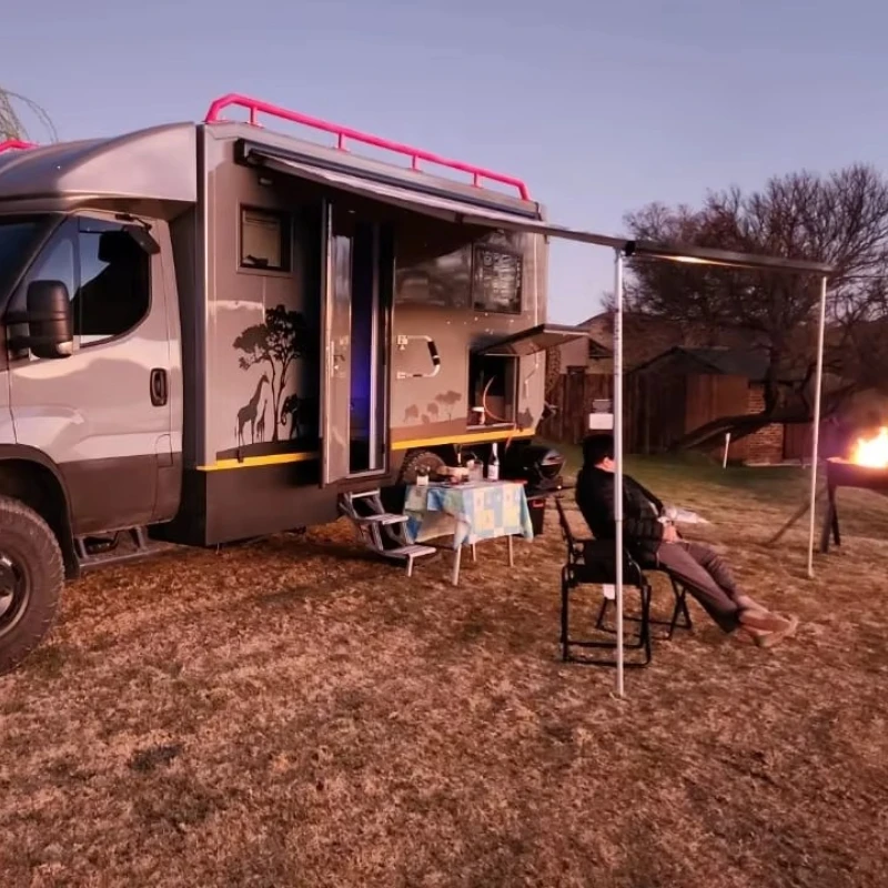 Soleflex S27 Simple and Fresh Side-mounted RV Awning Camping Caravan Awning