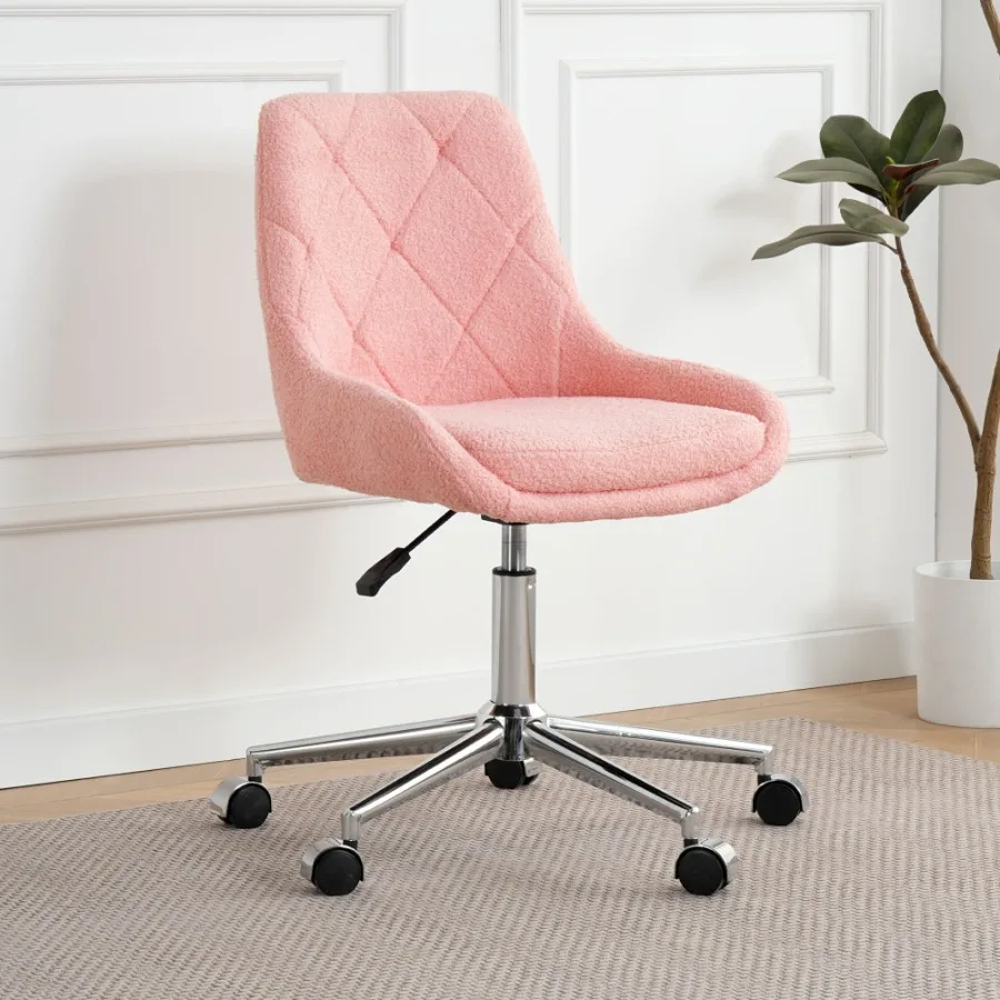 

Modern teddy velvet fabric golden leg living room furniture dining chair electroplated fiveclaw chair legs soft and comfortable