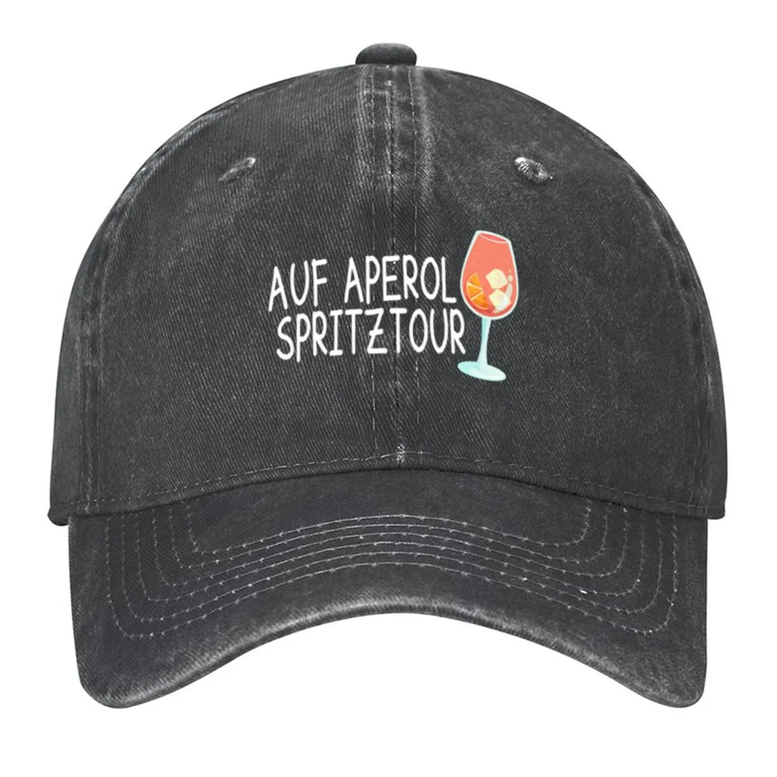 

Aperol Cocktail - Take a ride on Aperol Baseball Cap sun hat Hat Man Luxury Designer Hat Sports Cap Boy Women's