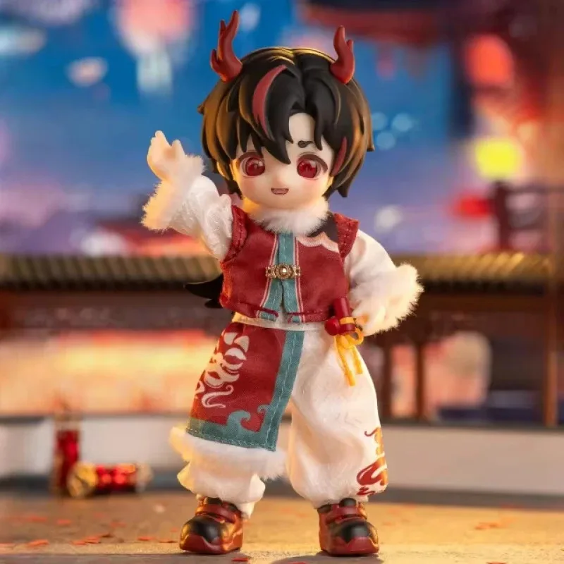 Nagi 4 Exchange The Untrammeled Traveler Series Ob11 1/12 Bjd  Blind Box Action Figure Desktop Ornament Mysterious Box Gift