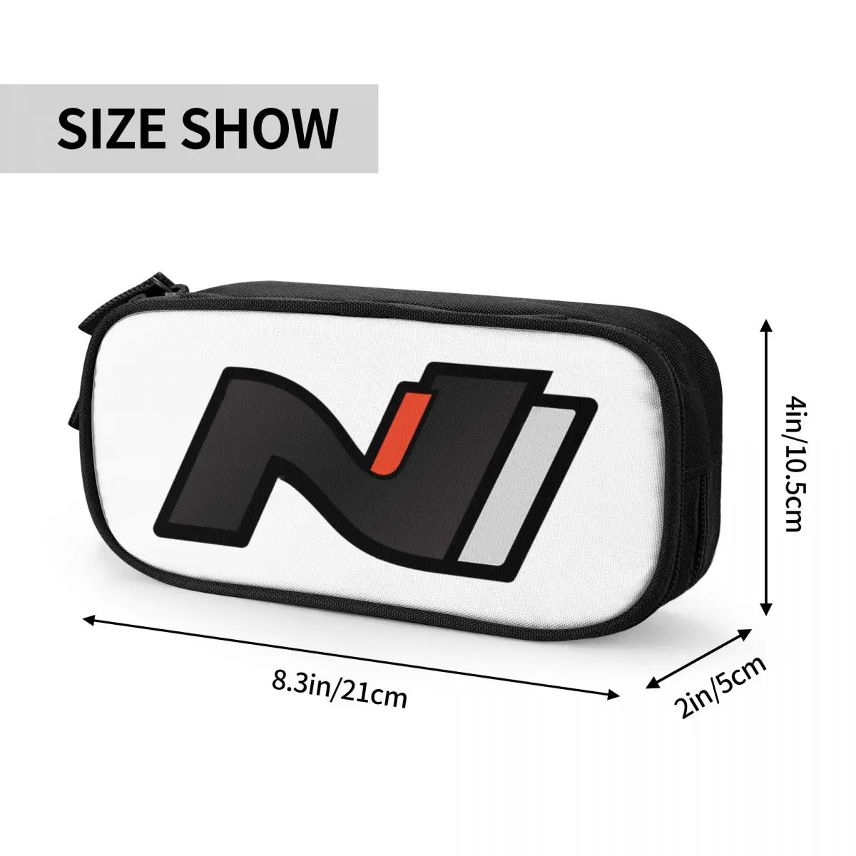 Hyundai N Performance Pencil Cases Large Storage Pen Bags Pen Box Pencil Pouch For Boys Girls Students Stationery School Office