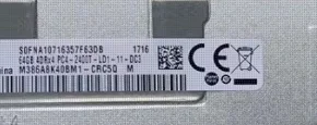 

Для памяти Samsung M386A8K40BM1-CRC 64 ГБ (1X64 ГБ) 4DRx4 PC4-2400T-L