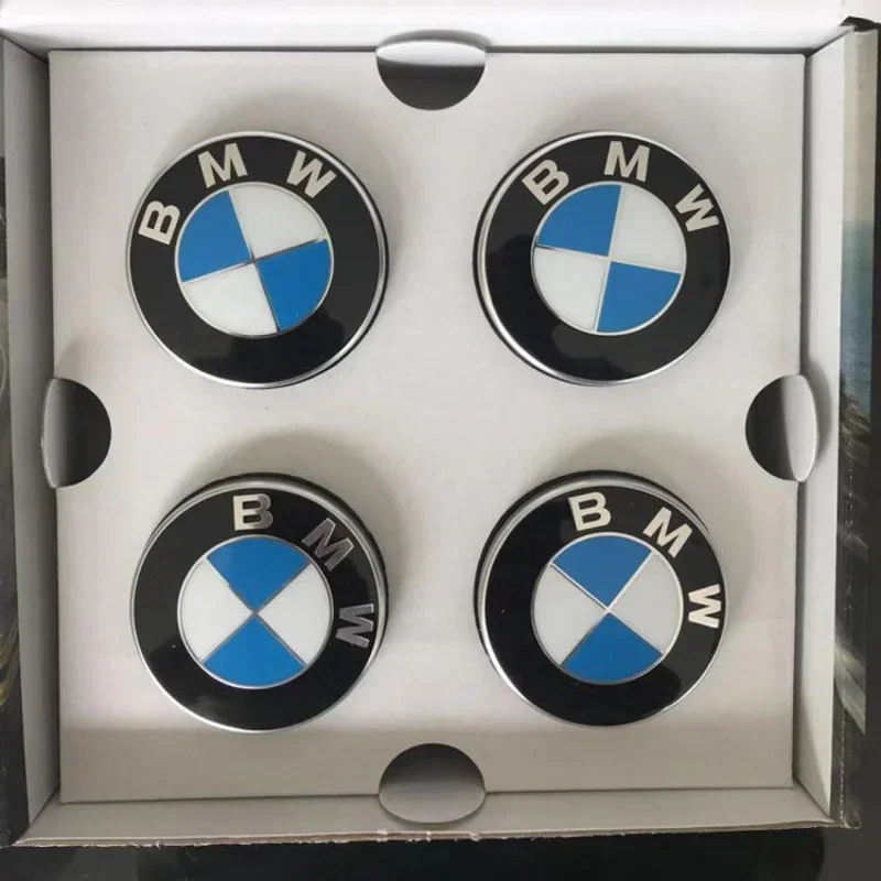 4P 56mm 68mm Floating Wheel Center Caps For BMW G11 G12 G30 G31 G32 G38 G01 G08 G02 G05 F45 F46 F52 F48 F49 F39 Auto Accessories