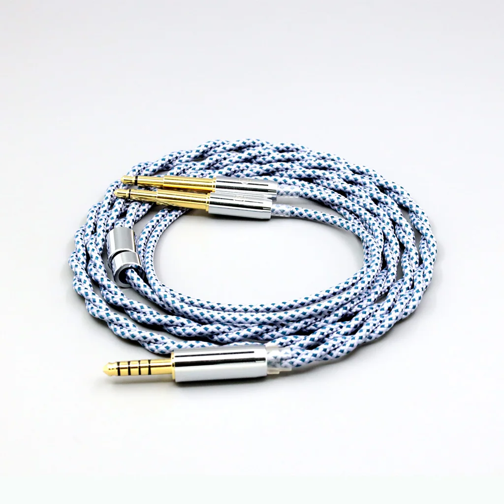 99% الفضة النقية مزيج الجرافين OCC كابل التدريع سماعة ل Meze 99 الكلاسيكية نوير NEO سماعة الرأس LN008646