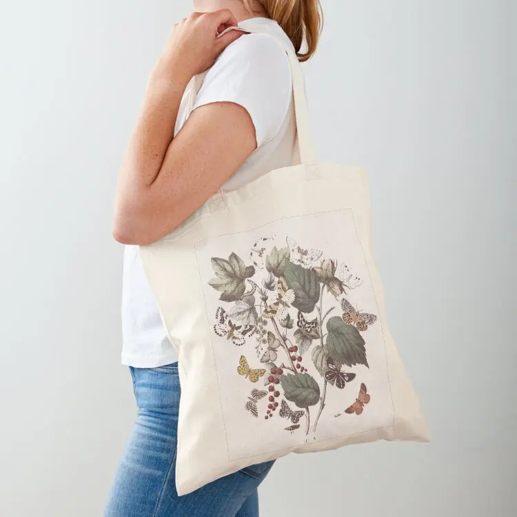 

Butterfly and Plants Pattern 1 Tote Bag great bag canvas tote bag shopping logo free delivery bags
