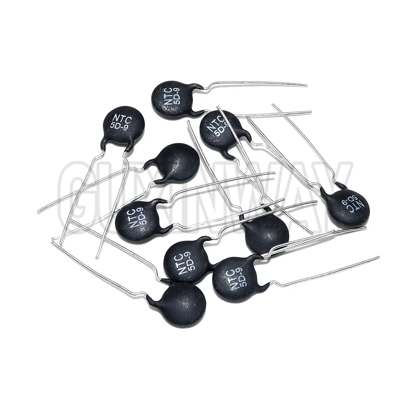 10 قطعة الثرمستور MF72 5D-15 NTC 5D-7 5D-5D 5D-9 5D-11 المقاوم الحراري استشعار درجة الحرارة المقاومة 5D15 5D11 5D5 5D7 5D9