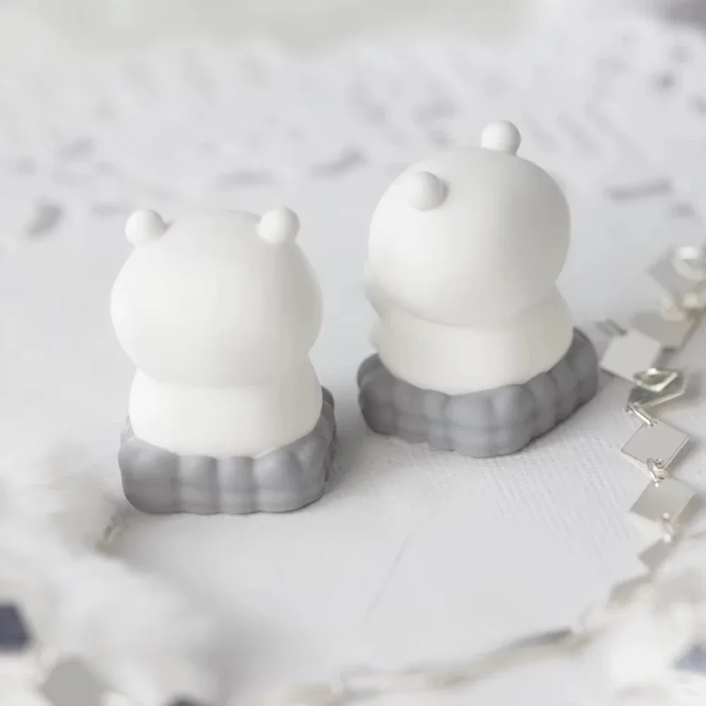 マンガジョーククマテーマキーキャップかわいい樹脂周辺機器アートキーキャップアニメ PC ゲームメカニカルキーボードアクセサリー桜 MX ギフト