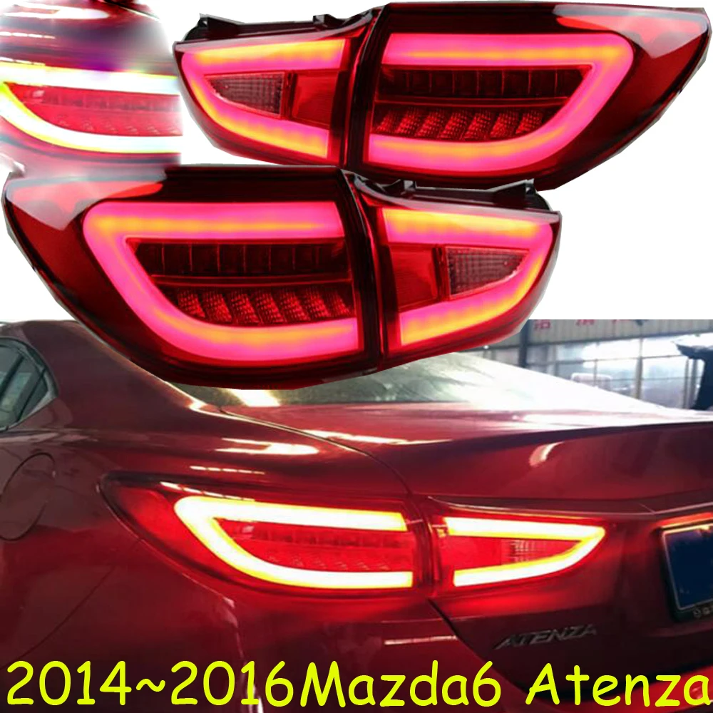 one set 4pcs Sedan car use for mazda 6 Mazda6 atenza taillight 2014~2016y car accessories atenza rear light for Mazda6 rear lamp