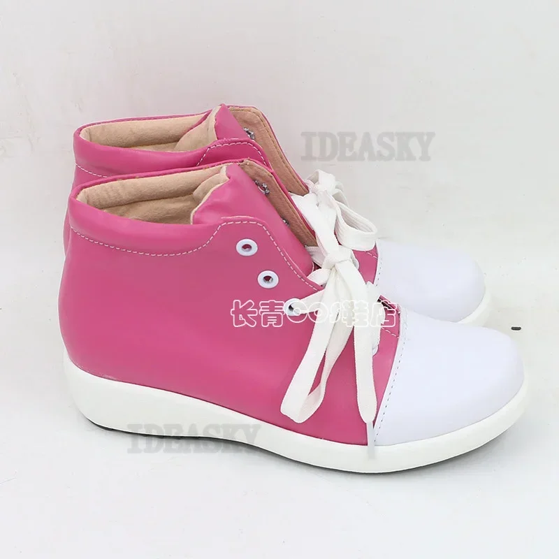 Mitsuba Sousuke Anime Jibaku Shounen Toilet Bound Hanako Kun Cosplay Costume Pink Wig Shoes Camera PropsUniform MN5