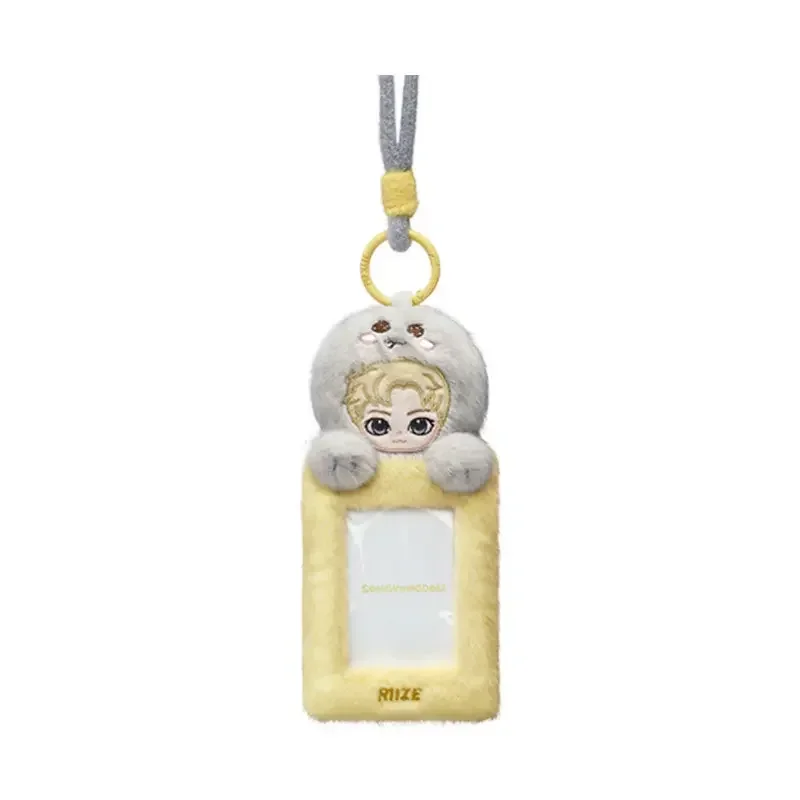 POPMART RIIZE Fluffy Club Series Card Holder Mystery Blind Box Unpack Surprise Adorable Doll Anime Desktop Set Gift - view 5
