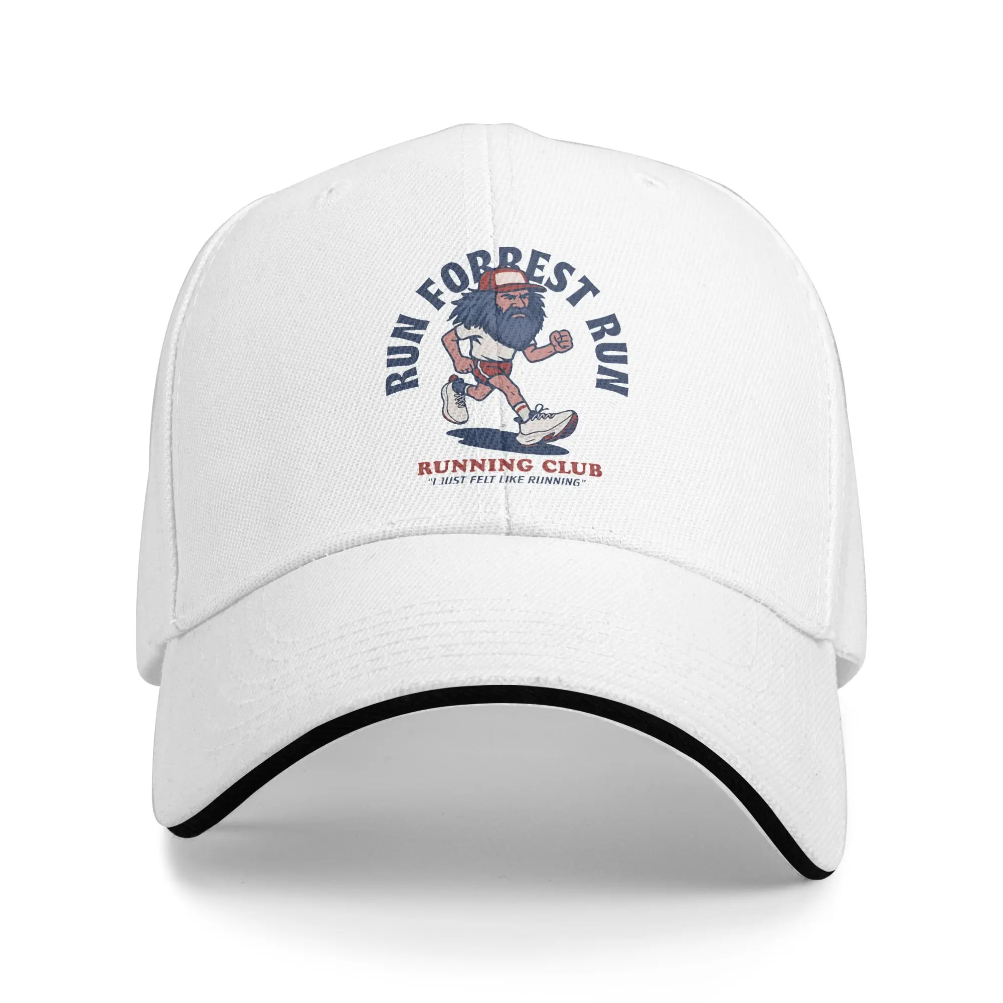 Run Forrest Run Running Club Caps For Men Women Stylish Baseball Cap  Snapback Hat Golf Headewear Adjustable Fit