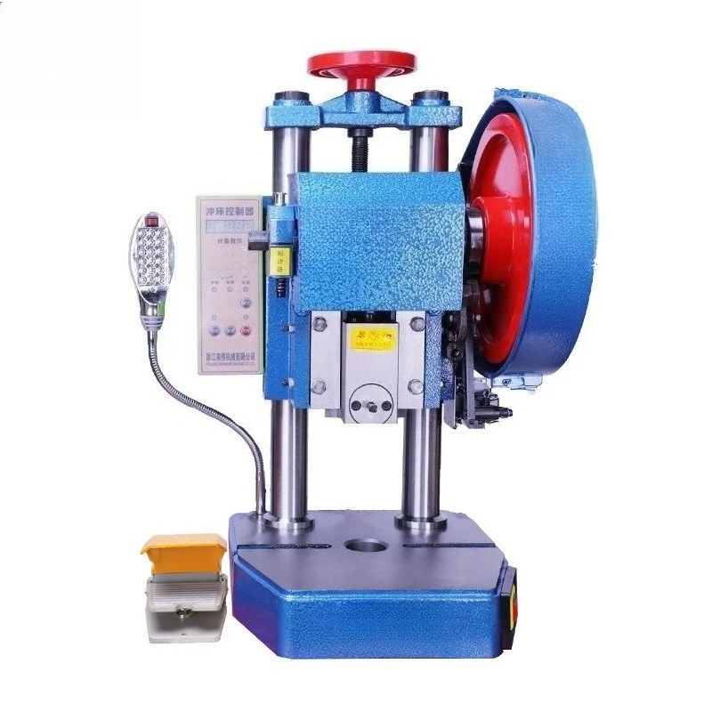 For JB04 Small Electric Punch Desktop Press 0.5-4 T Precision Press, Foot-operated Automatic Counting