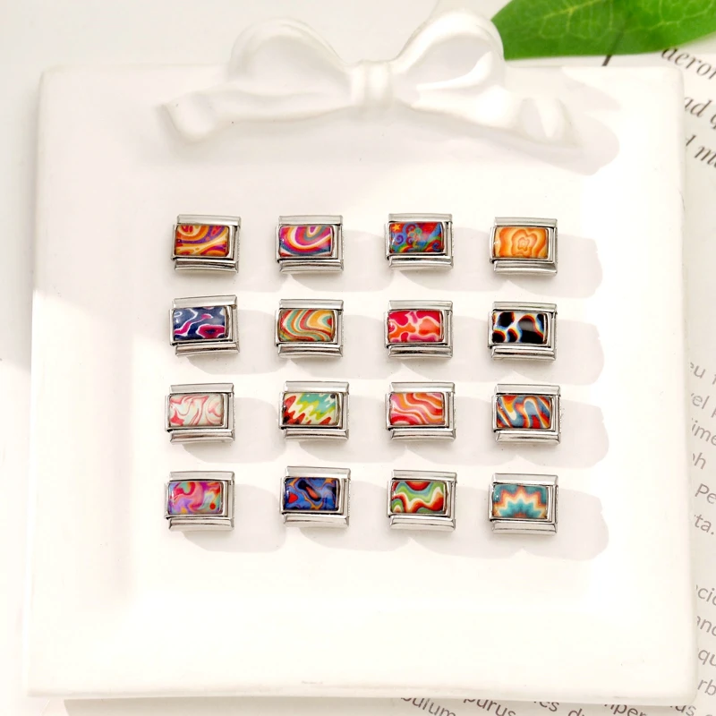 جديد جميل الحيوانات الأليفة القطط والكلاب وصلات سحرية إيطالية تناسب 9 مللي متر سوار الفولاذ المقاوم للصدأ النساء الرجال DIY بها بنفسك صنع المجوهرات