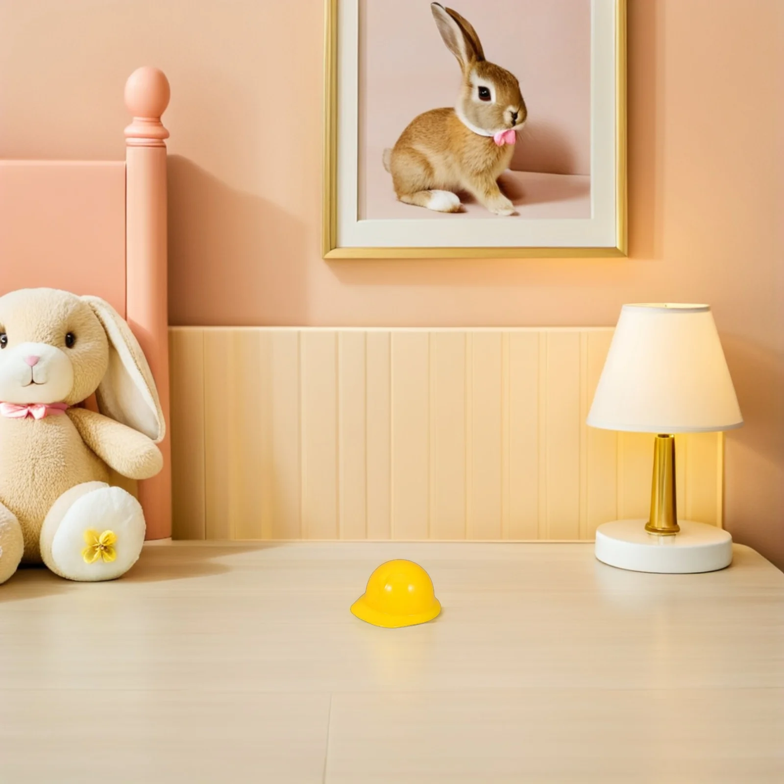 60 pezzi mini cappelli da costruzione elmetti in plastica per progetti di abiti caschi di sicurezza in miniatura decorazione per feste