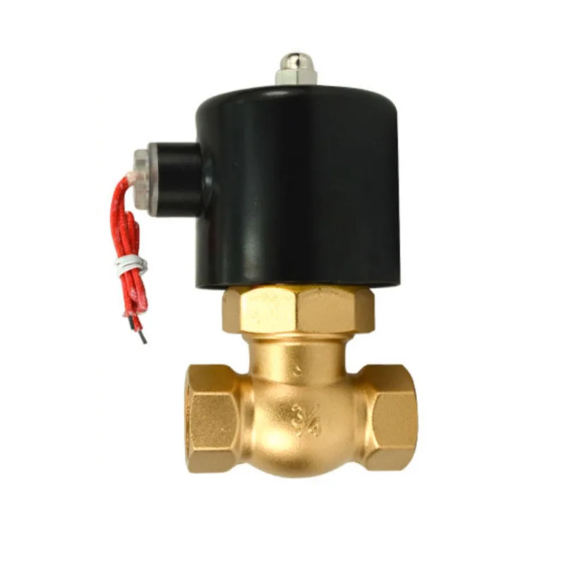 

3/4" Normally Closed Steam Solenoid Valve 24V 12V 220V 110V Brass Solenoid Valves