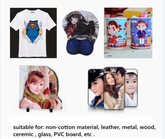 Papier do sublimacji termotransferowej 100 szt. do drukowania na kubkach, format A4