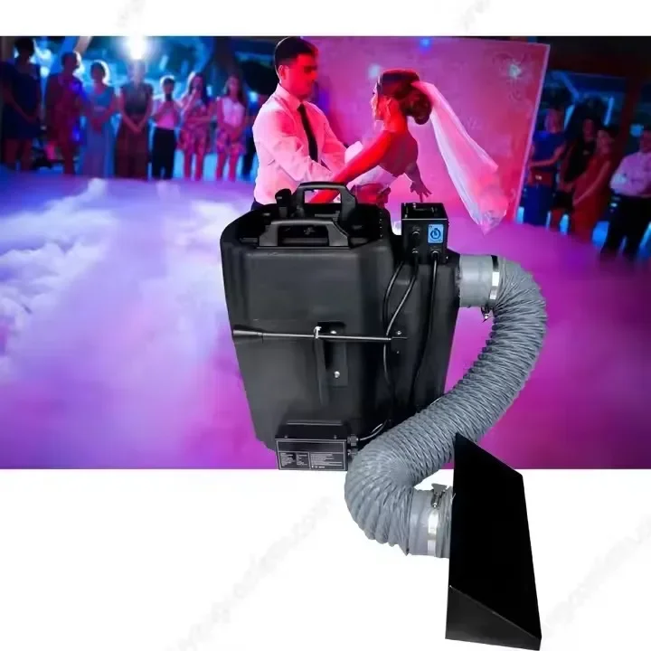 

Low Lying Smoke Machine 3500W Dry Ice Fog Machine For Wedding Stage Party Events